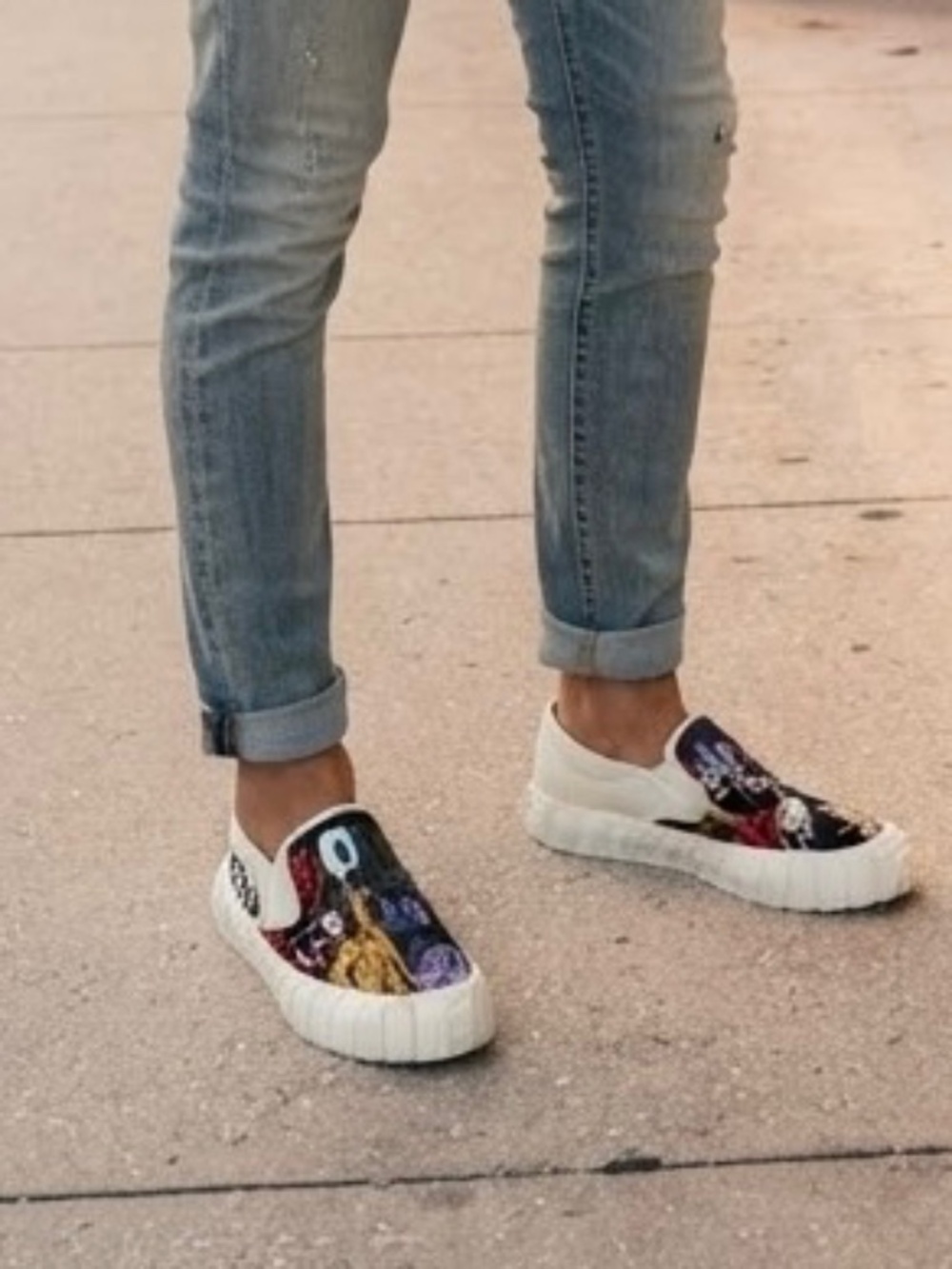 Fendi Force Slip-On Sneakers Size 11
